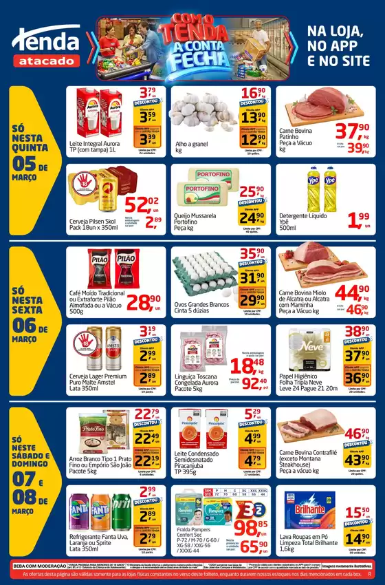Catálogo Tenda Atacado | COMO TENDA A CONTA FECHA | 2026-03-05T00:00:00.000Z - 2026-03-08T00:00:00.000Z