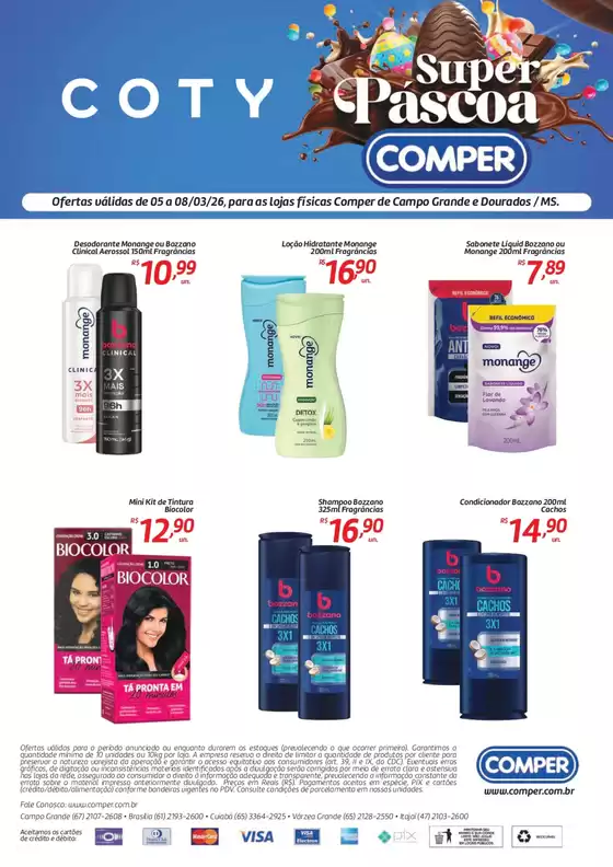 Catálogo Comper em Planaltina | Coty | 2026-03-05T00:00:00.000Z - 2026-03-08T00:00:00.000Z
