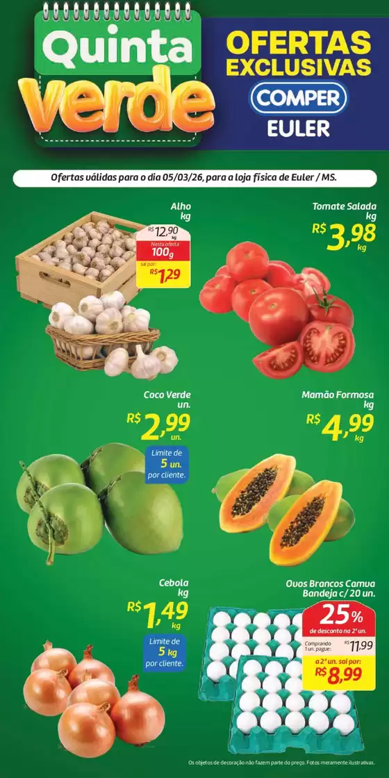 Catálogo Comper em Planaltina | Quinta Verde | 2026-03-05T00:00:00.000Z - 2026-03-05T00:00:00.000Z