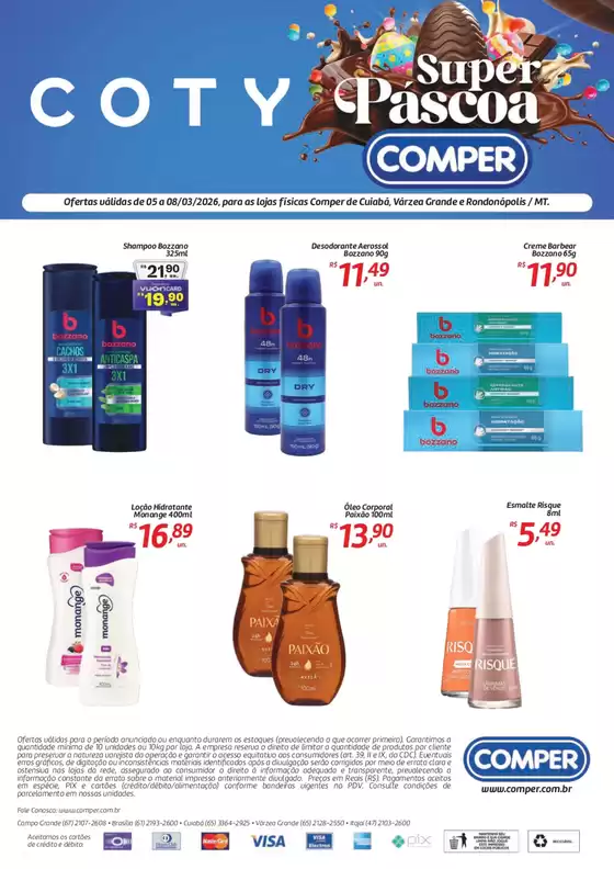Catálogo Comper | Ofertas exclusivas | 2026-03-05T00:00:00.000Z - 2026-03-08T00:00:00.000Z