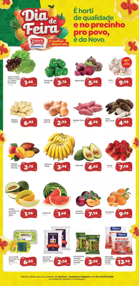 Catálogo Novo Atacarejo | Melhores ofertas para compradores econômicos | 2026-03-04T00:00:00.000Z - 2026-03-05T00:00:00.000Z