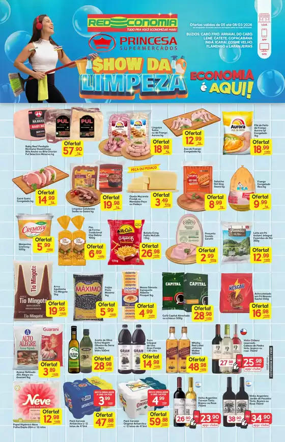 Catálogo Princesa Supermercados | Show de Limpeza G2 - 05 a 08/03 | 2026-03-05T00:00:00.000Z - 2026-03-09T00:00:00.000Z