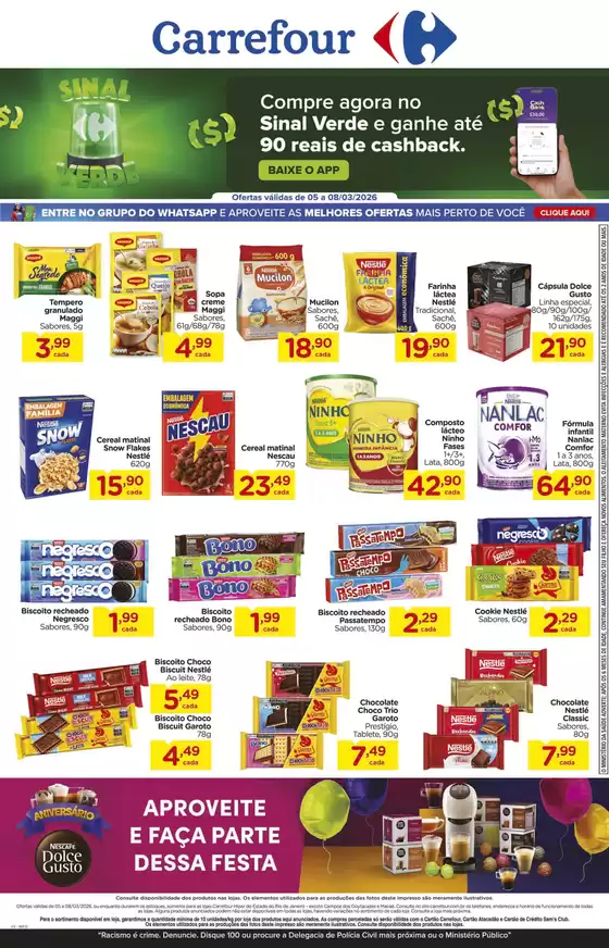 Catálogo Carrefour | Ótima oferta para todos os clientes | 2026-03-05T00:00:00.000Z - 2026-03-08T00:00:00.000Z