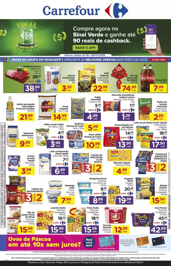 Catálogo Carrefour | Melhores ofertas para todos os caçadores de pechinchas | 2026-03-05T00:00:00.000Z - 2026-03-08T00:00:00.000Z