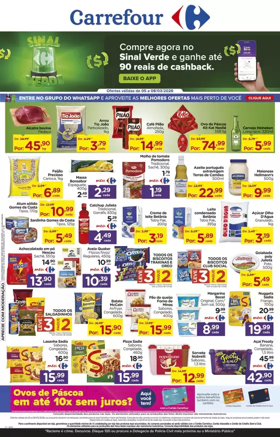 Catálogo Carrefour | Ofertas especiais para você | 2026-03-05T00:00:00.000Z - 2026-03-08T00:00:00.000Z