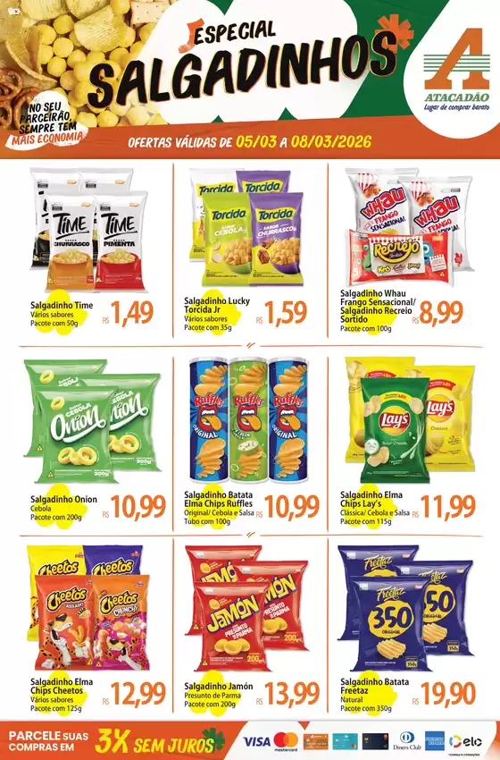 Catálogo Atacadão | Atacadão - Salgadinhos | 2026-03-05T00:00:00.000Z - 2026-03-08T00:00:00.000Z