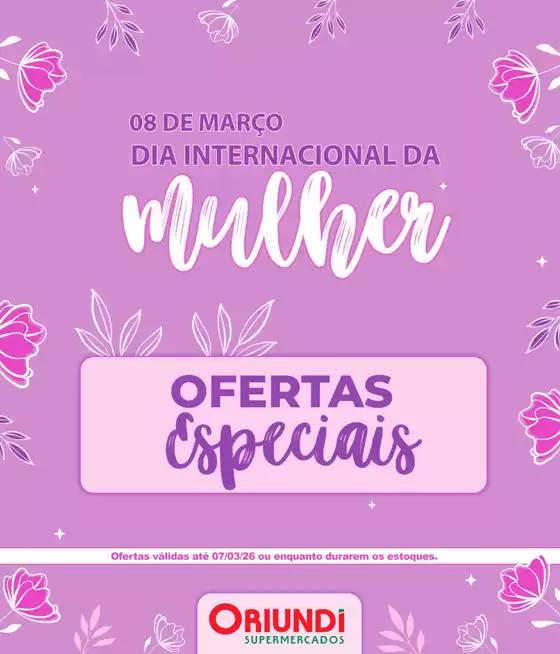 Catálogo Oriundi |  Ofertas Especiais | 2026-03-05T00:00:00.000Z - 2026-03-07T00:00:00.000Z