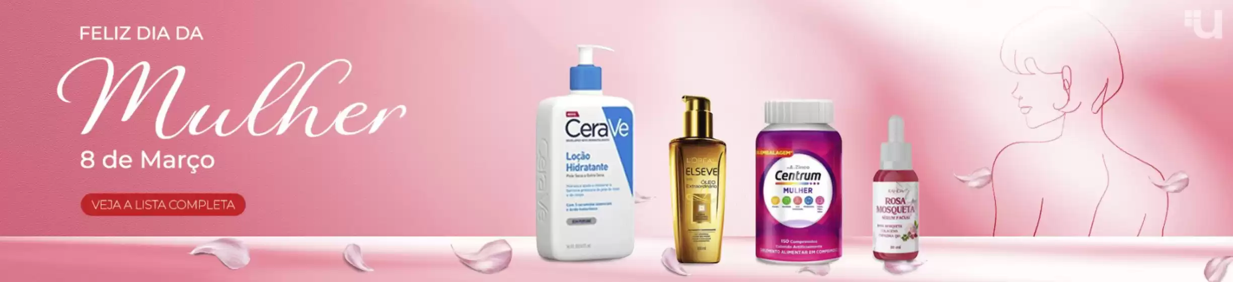 Catálogo Ultrafarma em Taboão da Serra | Feliz dia da mulher 8 de marco ! | 2026-03-05T00:00:00.000Z - 2026-03-08T00:00:00.000Z