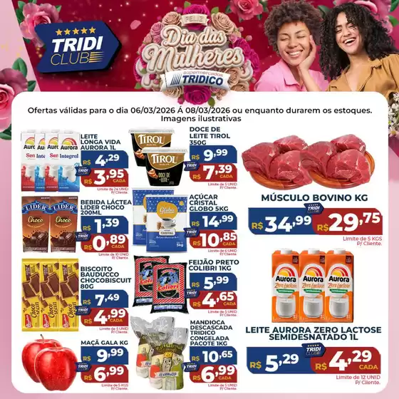 Catálogo Supermercados Tridico em Boa Viagem (Recife) | Tridi Club | 2026-03-06T00:00:00.000Z - 2026-03-08T00:00:00.000Z