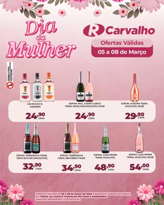 Catálogo R Carvalho Supermercado em Boa Viagem (Recife) |  Dia da Mulher | 2026-03-06T00:00:00.000Z - 2026-03-08T00:00:00.000Z