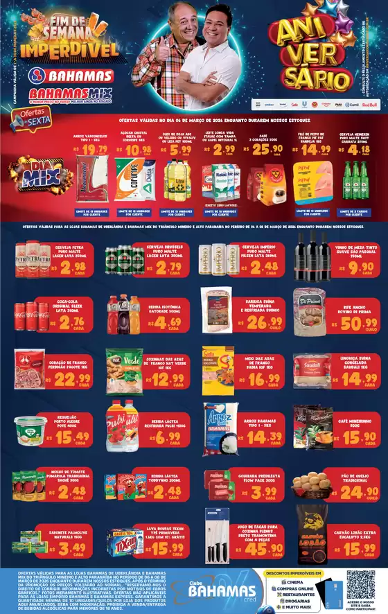 Catálogo Bahamas Supermercados em Florianópolis | Fim de semana Imperdível  | 2026-03-06T00:00:00.000Z - 2026-03-08T00:00:00.000Z