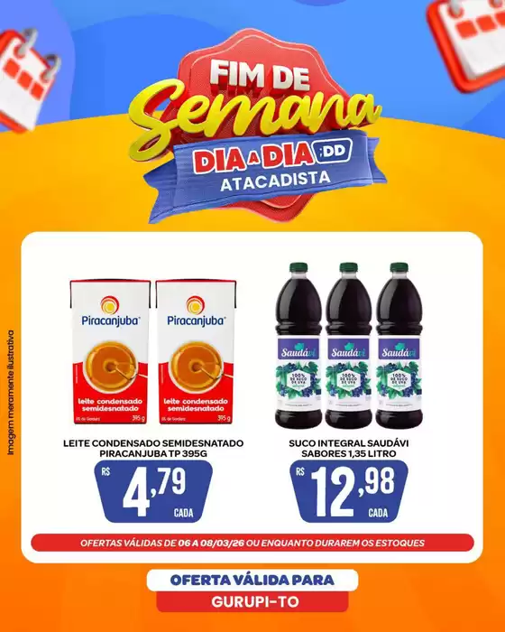 Catálogo Atacadão Dia a Dia em Mesquita RJ | Ofertas exclusivas | 2026-03-06T00:00:00.000Z - 2026-03-08T00:00:00.000Z