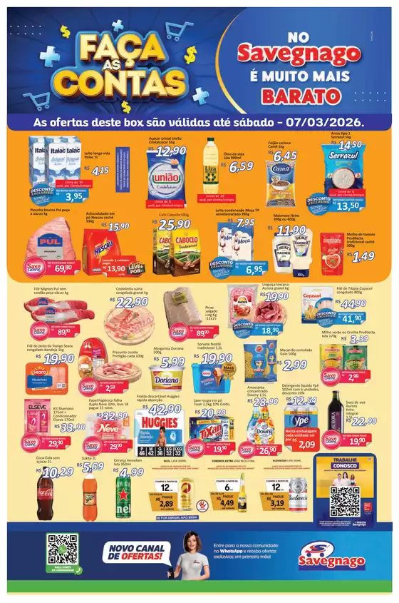 Catálogo Supermercado Savegnago em Piracicaba | ofertas Savegnago Leme | 2026-03-06T00:00:00.000Z - 2026-03-07T00:00:00.000Z