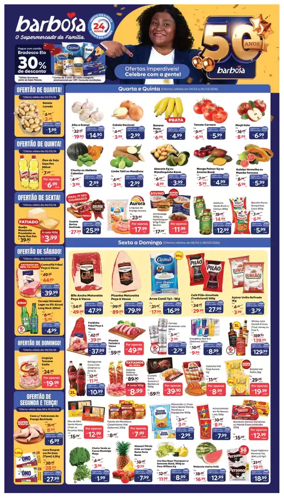 Catálogo Barbosa Supermercados em Jaraguá do Sul | Ofertas Imperivies | 2026-03-06T00:00:00.000Z - 2026-03-12T00:00:00.000Z