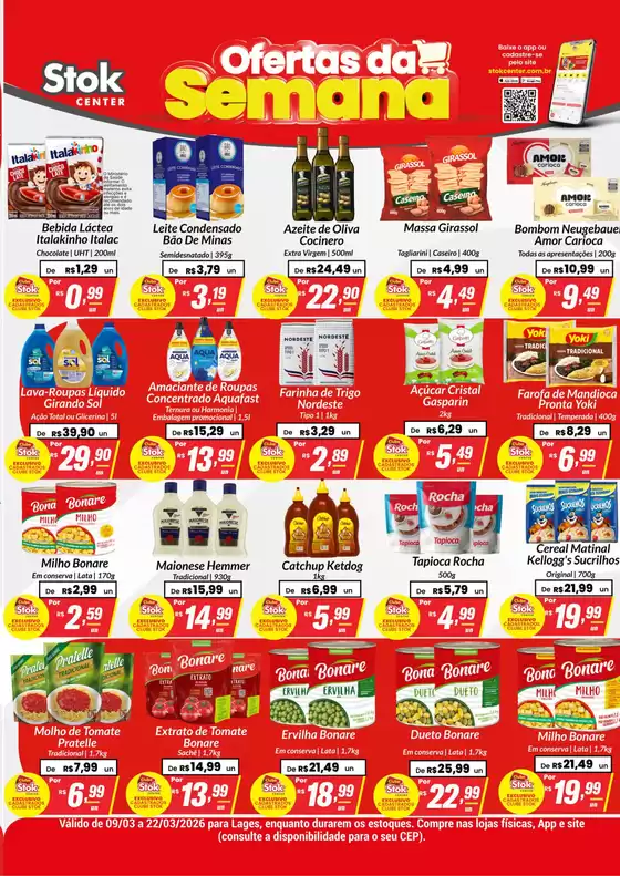 Catálogo Stok Center em Morro Agudo | ENCARTE DE OFERTAS SC | 2026-03-09T00:00:00.000Z - 2026-03-22T00:00:00.000Z