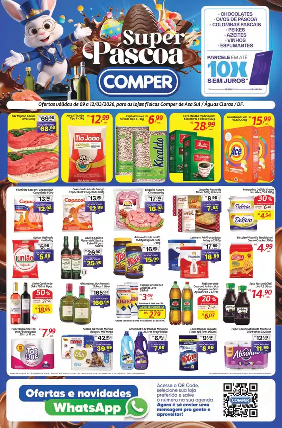 Catálogo Comper | Ofertas e promoções atuais | 2026-03-09T00:00:00.000Z - 2026-03-12T00:00:00.000Z