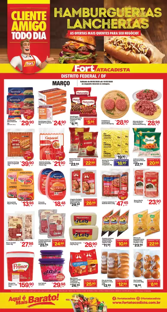 Catálogo Fort Atacadista em Fortaleza | DF Fort Food Service Hamburgueria 09 a 15 MAR 26 DF | 2026-03-09T00:00:00.000Z - 2026-03-15T00:00:00.000Z