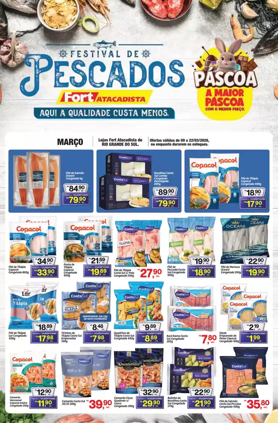 Catálogo Fort Atacadista em Bocaina | RS Fort Pescados 09 a 22 MAR 26 | 2026-03-09T00:00:00.000Z - 2026-03-22T00:00:00.000Z