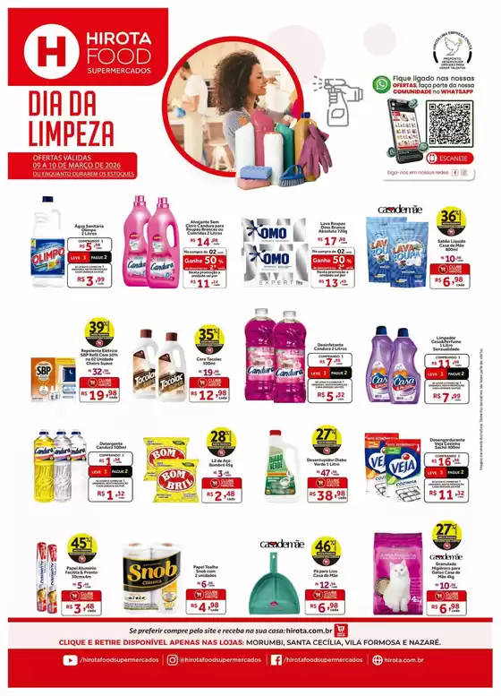 Catálogo Hirota Food Express | Descubra ofertas atraentes | 2026-03-09T00:00:00.000Z - 2026-03-10T00:00:00.000Z
