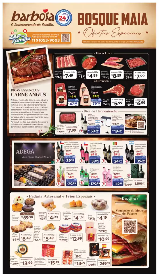 Catálogo Barbosa Supermercados em Fortaleza | Ofertas Exclusivas Para A Loja Bosque Maia | 2026-03-09T00:00:00.000Z - 2026-03-10T00:00:00.000Z