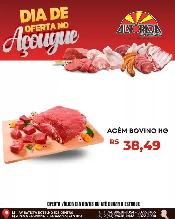 Catálogo Alvorada Supermercados em Fortaleza | Encarte Alvorada Supermercados | 2026-03-09T00:00:00.000Z - 2026-03-09T00:00:00.000Z