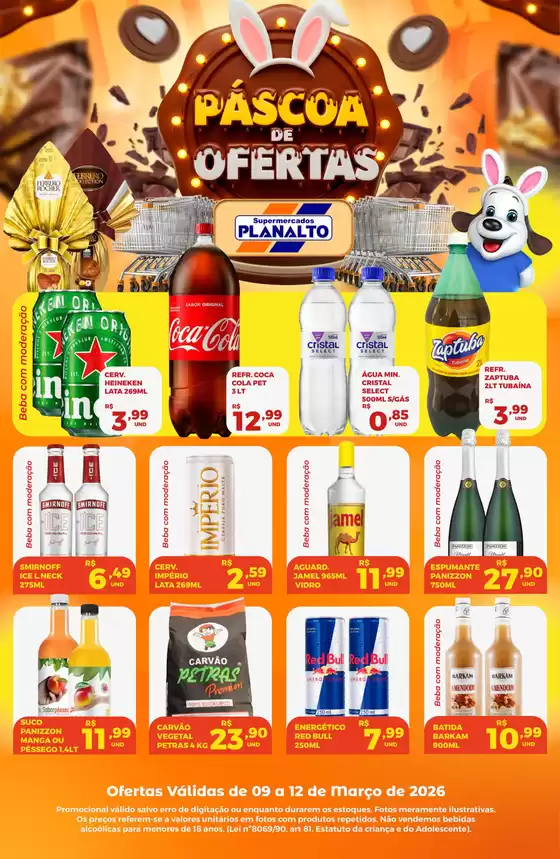Catálogo Supermercados Planalto | Páscoa de Ofertas | 2026-03-09T00:00:00.000Z - 2026-03-12T00:00:00.000Z