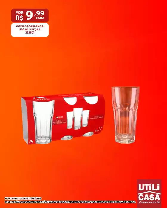 Catálogo Utilicasa em Belo Horizonte | Ótima oferta para caçadores de pechinchas | 2026-03-09T00:00:00.000Z - 2026-03-15T00:00:00.000Z