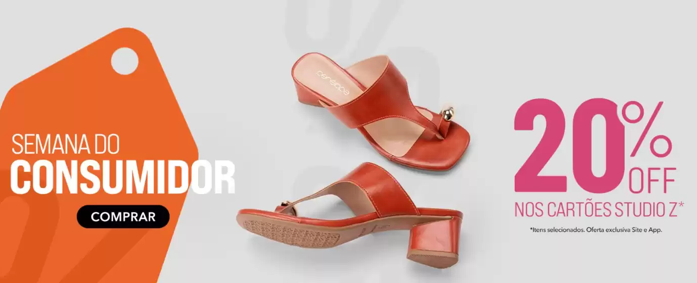 Catálogo Studio Z Calçados em Taubaté | Semana do conusmidor | 2026-03-10T00:00:00.000Z - 2026-04-10T00:00:00.000Z