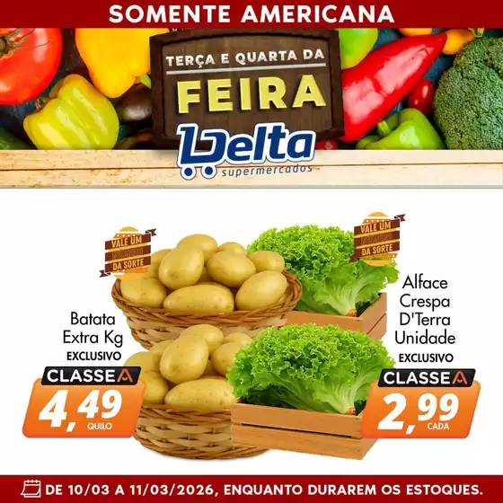 Catálogo Delta Supermercados em Ceilândia | Ótima oferta para todos os clientes | 2026-03-10T00:00:00.000Z - 2026-03-11T00:00:00.000Z
