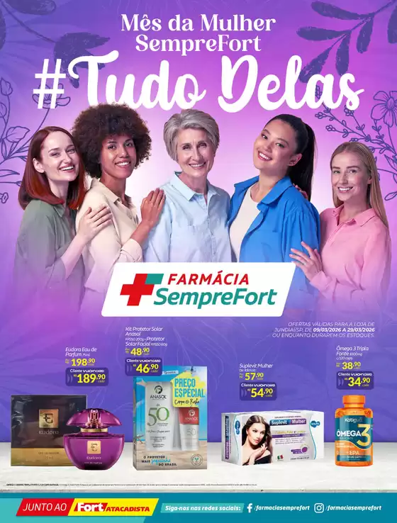 Catálogo Farmácia SempreFort em Taboão da Serra | Fort Atacadista - São Paulo | 2026-03-09T00:00:00.000Z - 2026-03-29T00:00:00.000Z