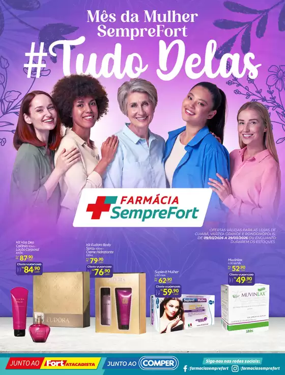 Catálogo Farmácia SempreFort em Taboão da Serra | SempreFort - Mato Grosso | 2026-03-09T00:00:00.000Z - 2026-03-29T00:00:00.000Z