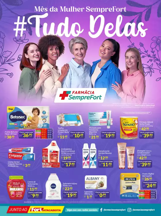 Catálogo Farmácia SempreFort em Taboão da Serra | Fort Atacadista - Parati - MS | 2026-03-09T00:00:00.000Z - 2026-03-29T00:00:00.000Z