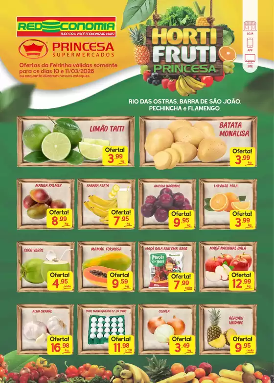 Catálogo Princesa Supermercados em Vitória | Feirinha G2 - 10 e 11-03 | 2026-03-10T00:00:00.000Z - 2026-03-12T00:00:00.000Z