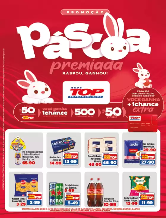 Catálogo Rede Top | Pechinchas e ofertas atuais | 2026-03-09T00:00:00.000Z - 2026-03-12T00:00:00.000Z