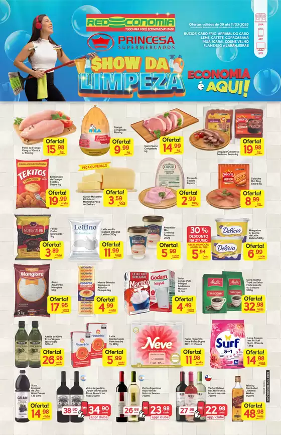 Catálogo Princesa Supermercados em Vitória | Show de Limpeza G2 - 09 a 11-03 | 2026-03-09T00:00:00.000Z - 2026-03-12T00:00:00.000Z