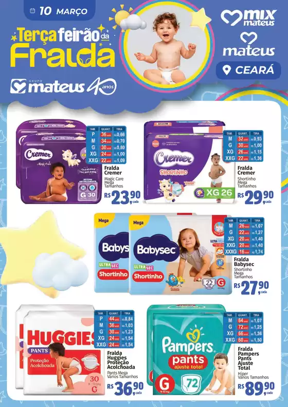 Catálogo Supermercados Mateus | Terça da Fralda | 2026-03-10T00:00:00.000Z - 2026-03-10T00:00:00.000Z