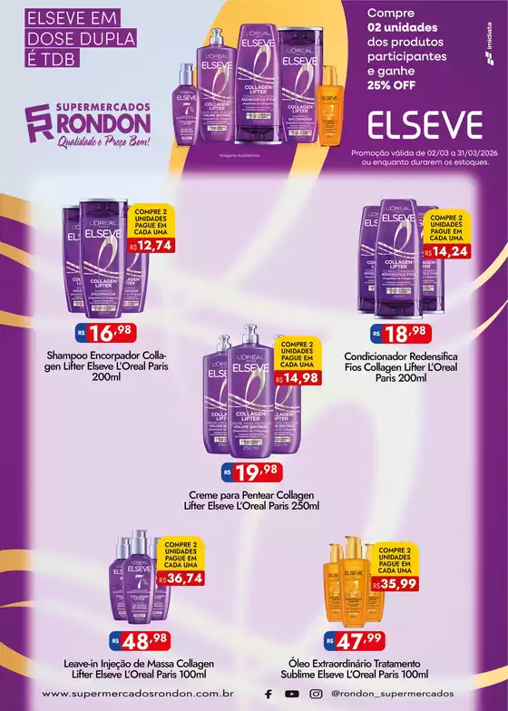 Catálogo Supermercados Rondon em Vitória | Encarte Supermercados Rondon | 2026-03-02T00:00:00.000Z - 2026-03-31T00:00:00.000Z