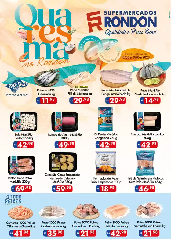 Catálogo Supermercados Rondon em Vitória | Melhores ofertas para todos os clientes | 2026-03-10T00:00:00.000Z - 2026-04-05T00:00:00.000Z