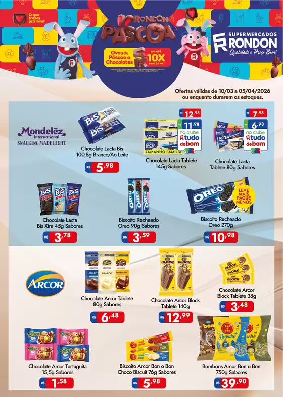 Catálogo Supermercados Rondon em Vitória | Melhores ofertas para compradores econômicos | 2026-03-10T00:00:00.000Z - 2026-04-05T00:00:00.000Z