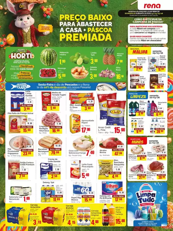 Catálogo Supermercados Rena | Ofertas exclusivas para nossos clientes | 2026-03-09T00:00:00.000Z - 2026-03-15T00:00:00.000Z