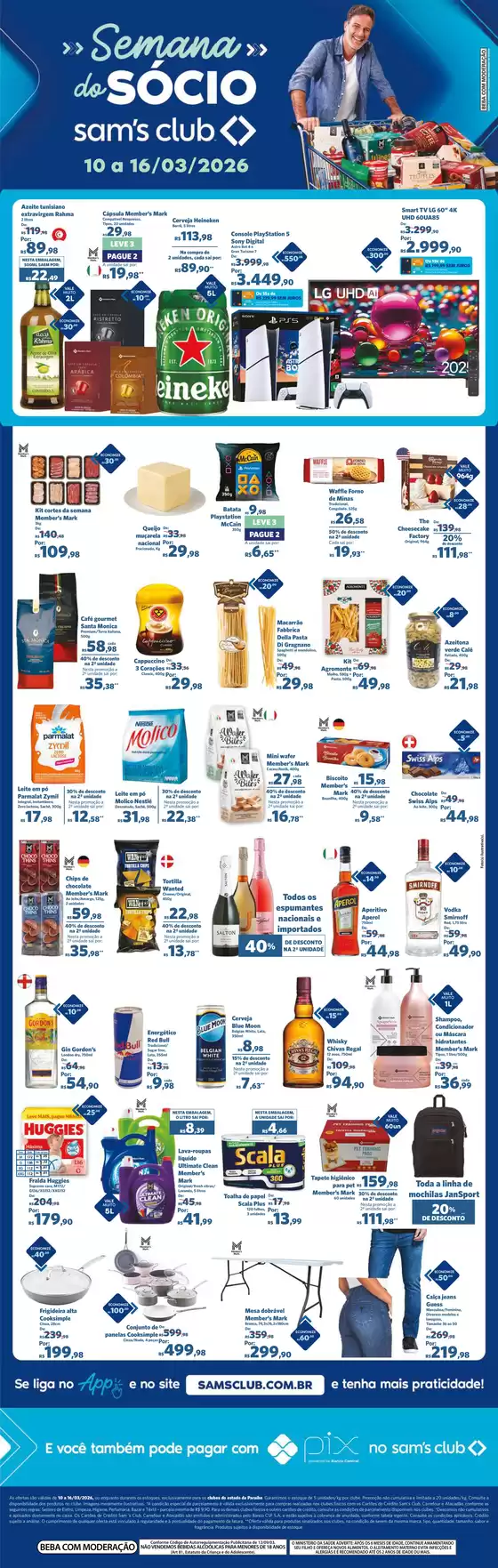 Catálogo Sam's Club em Taguatinga | Melhores ofertas e descontos | 2026-03-10T00:00:00.000Z - 2026-03-16T00:00:00.000Z