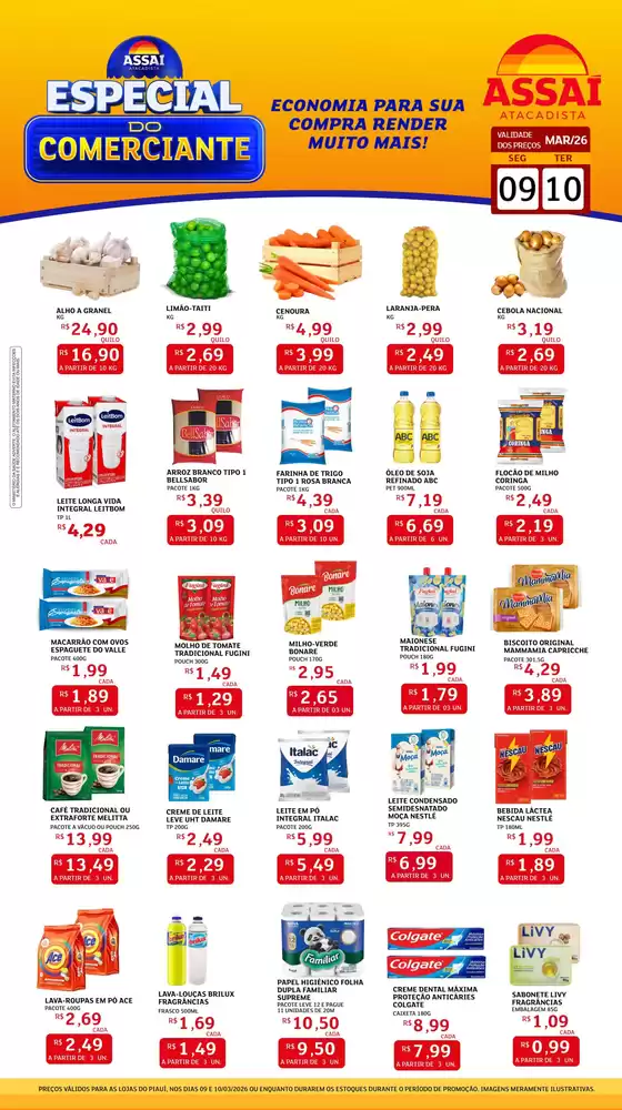 Catálogo Assaí Atacadista em São José dos Campos | Encarte Assaí Atacadista 44659-102 | 2026-03-10T00:00:00.000Z - 2026-03-10T00:00:00.000Z