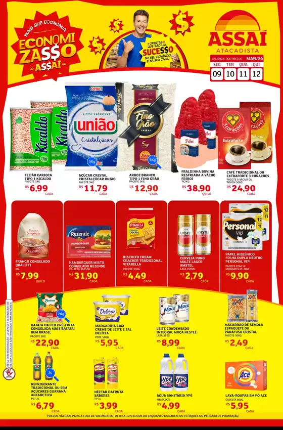 Catálogo Assaí Atacadista em São José dos Campos | Encarte Assaí Atacadista 44387-16 | 2026-03-10T00:00:00.000Z - 2026-03-12T00:00:00.000Z