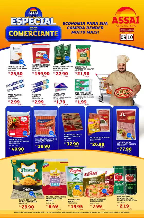 Catálogo Assaí Atacadista em São José dos Campos | Encarte Assaí Atacadista 44867-822 | 2026-03-10T00:00:00.000Z - 2026-03-10T00:00:00.000Z