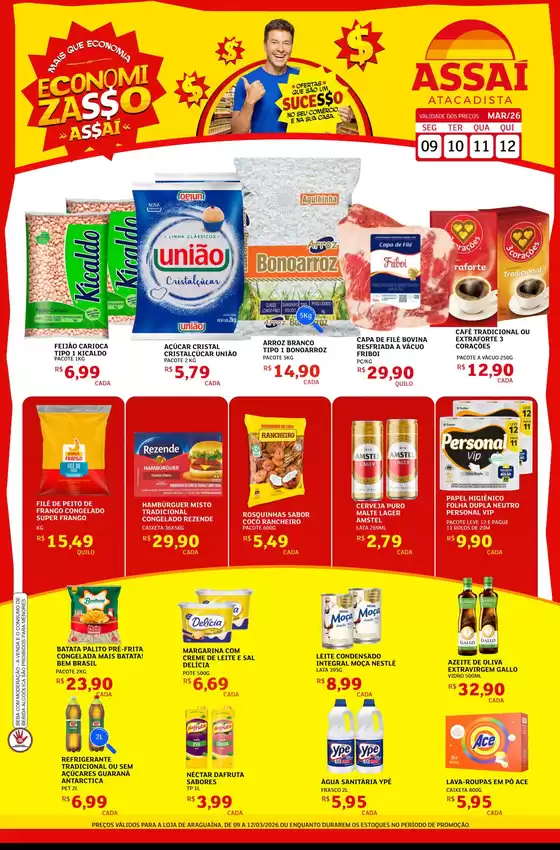 Catálogo Assaí Atacadista em São José dos Campos | Encarte Assaí Atacadista 44387-813 | 2026-03-10T00:00:00.000Z - 2026-03-12T00:00:00.000Z