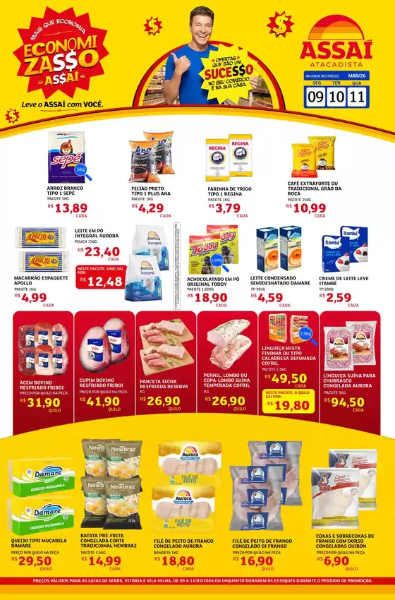 Catálogo Assaí Atacadista em São José dos Campos | Encarte Assaí Atacadista 44594 | 2026-03-10T00:00:00.000Z - 2026-03-11T00:00:00.000Z