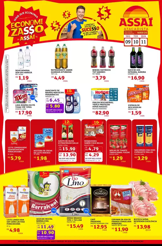 Catálogo Assaí Atacadista em São José dos Campos | Encarte Assaí Atacadista 44273-38 | 2026-03-10T00:00:00.000Z - 2026-03-11T00:00:00.000Z