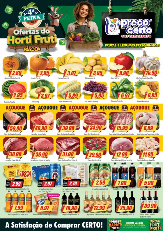 Catálogo Preço Certo em Santo André | Ofertas de Horti | 2026-03-10T00:00:00.000Z - 2026-03-12T00:00:00.000Z