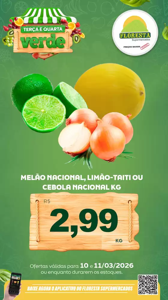 Catálogo Floresta Supermercados em Santo André | Terça e Quarta Verde | 2026-03-10T00:00:00.000Z - 2026-03-11T00:00:00.000Z