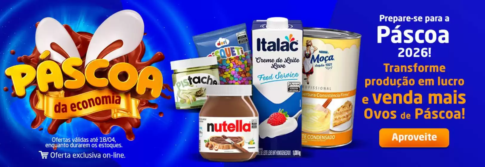 Catálogo Tenda Atacado em Nova Lima | Páscoa | 2026-03-11T00:00:00.000Z - 2026-03-16T00:00:00.000Z
